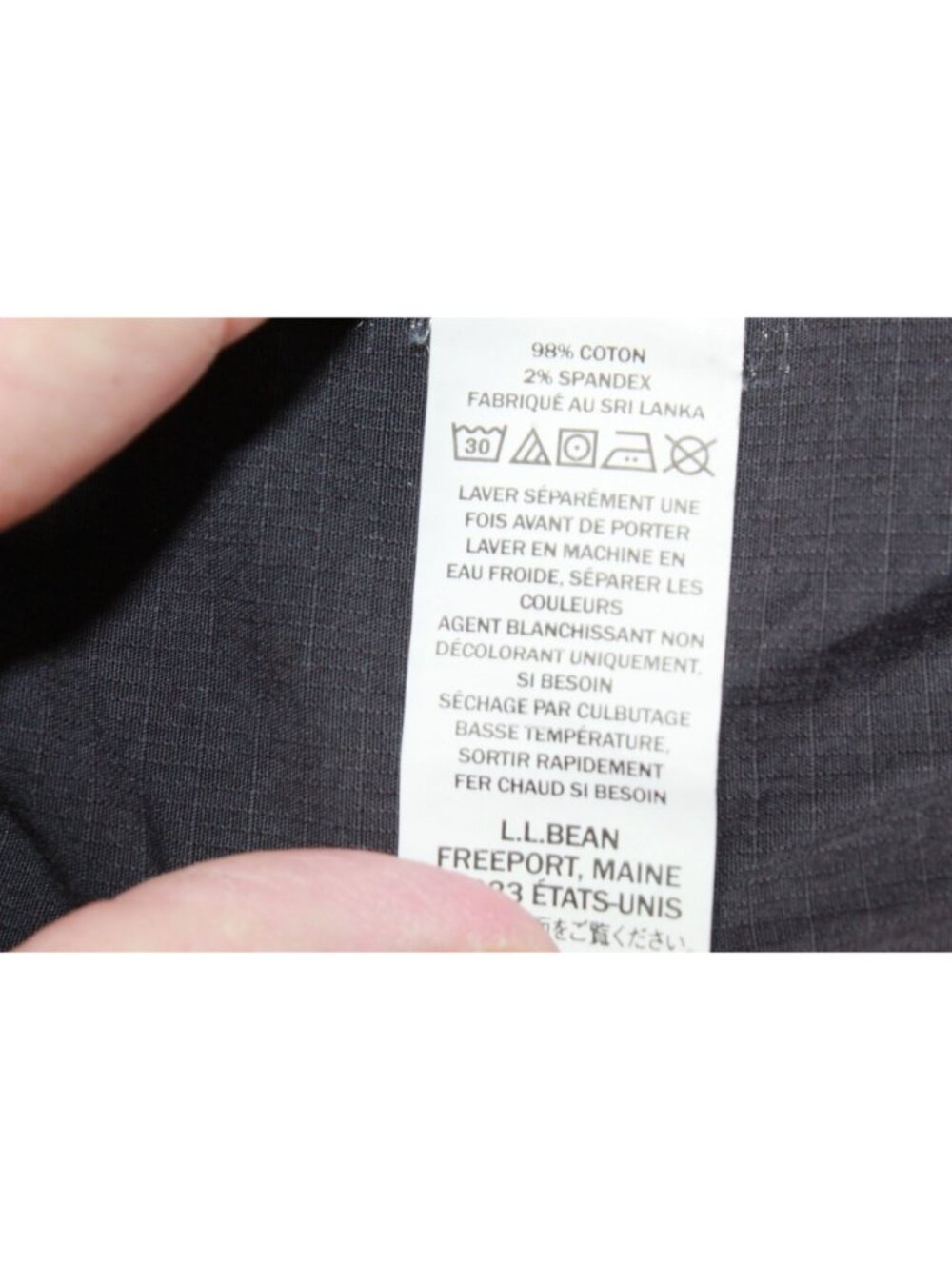 LL Bean Field Utility Ripstop Jacket Full Zip Workwear Everyday Small - Picture 12 of 13